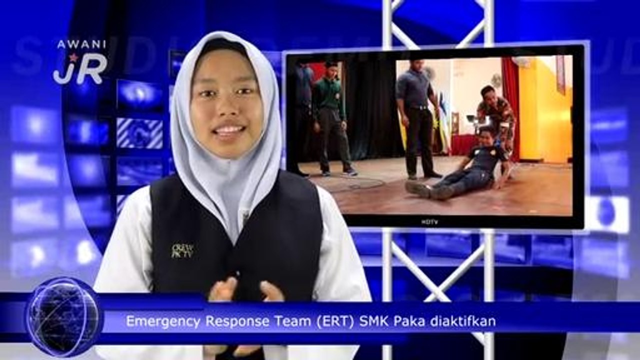 #AWANIJr: Jom aktif bersama Emergency Response Team SMK Paka