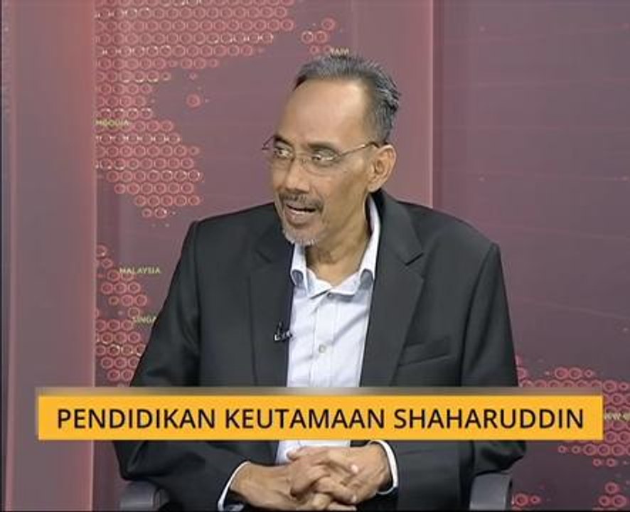 Pendidikan keutamaan Shaharuddin