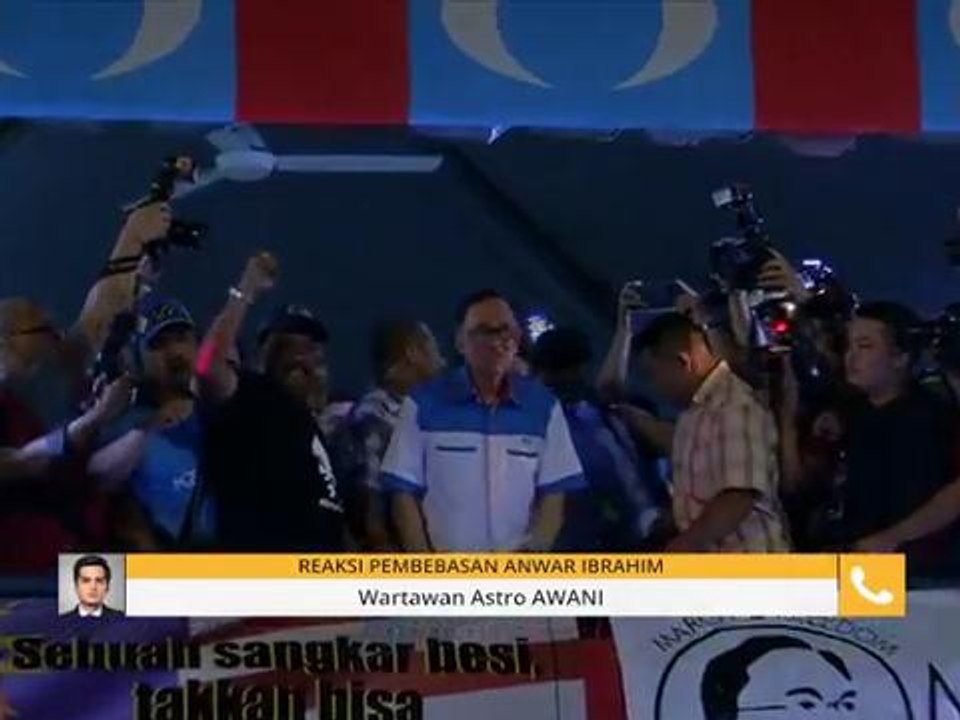 Reaksi pembebasan Anwar Ibrahim