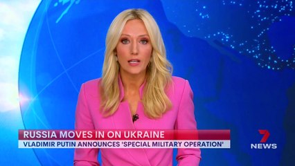 Seven News Flash - Russia invades Ukraine (February 24, 2022)