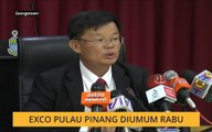 Exco Pulau Pinang diumum Rabu