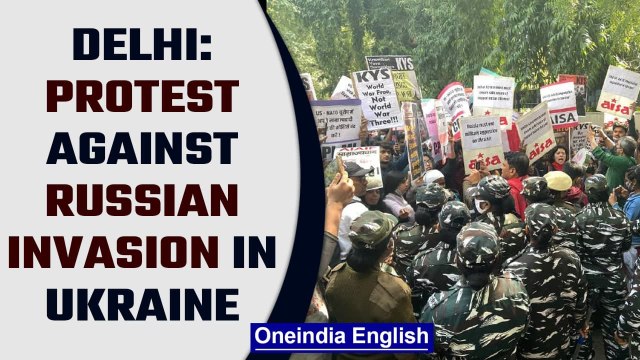 Russia-Ukraine war: Citizens’ March for peace was conducted by AISA & CPI-ML in Delhi |Oneindia News