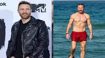 David Guetta  Loin de son ex et de leurs enf@nts, le DJ sort les muscles