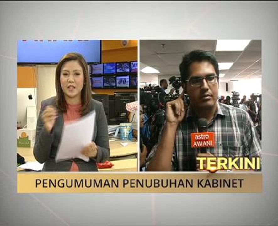 Pengumuman penubuhan kabinet