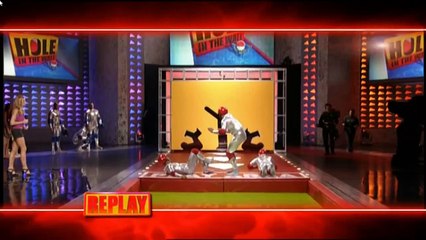 Hole In The Wall Frequent Flyers vs Great Balls Of Fire round 4 to blind wall