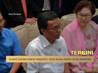 #MalaysiaMemilih: Shafie dakwa dapat majoriti, gesa Musa Aman letak jawatan