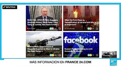 Ciudadanos rusos cuestionan la veracidad sobre el desarrollo de una guerra en Ucrania