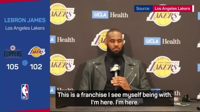 LeBron denies Lakers exit rumours