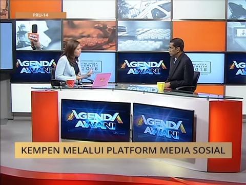 #MalaysiaMemilih - Agenda AWANI: Kempen melalui platform media sosial