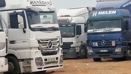 Odessa'da mahsur kalan 200 TIR şoförü Türkiye'ye dönmek için yardım istedi