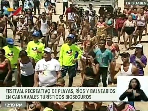 La Guaira | Turistas disfrutan del Festival Recreativo de playas, ríos y balnearios