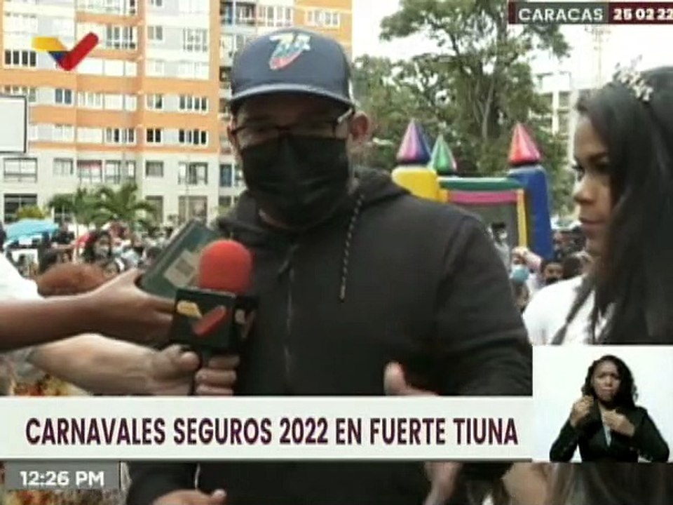 Caracas | Habitantes de Fuerte Tiuna disfrutan de los Carnavales Seguros 2022