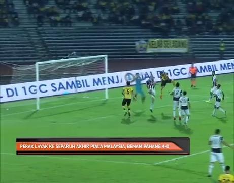 Perak layak ke separuh akhir Piala Malaysia, benam Pahang 4-0