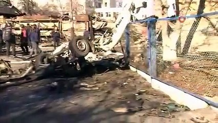 Rus birlikleri Kiev’de lojistik deposunu vurdu: 28 ölü