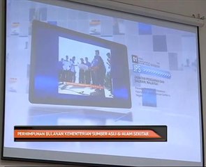 Perhimpunan bulanan Kementerian Sumber Asli & Alam Sekitar