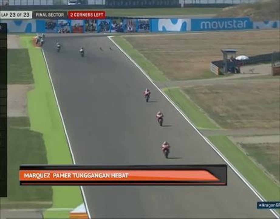 Marquez pamer tunggangan hebat
