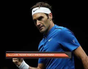 Piala Laver: Federer muncul juara wira pasukan Eropah