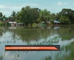 Jumlah mangsa banjir di Kedah meningkat