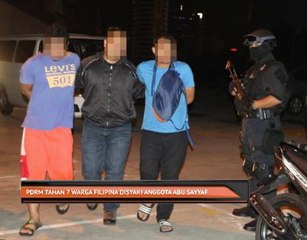 PDRM tahan 7 lelaki disyaki anggota Abu Sayyaf