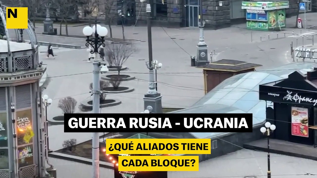 Guerra Rusia-Ucrania: ¿qué aliados tiene cada bloque?