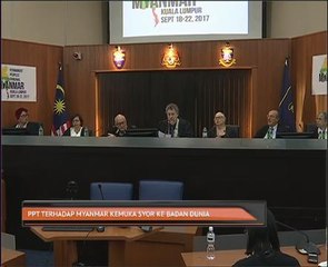 PPT terhadap Myanmar kemuka syor ke badan dunia