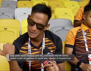 Olahraga: Ridzuan terkilan tidak dapat beraksi