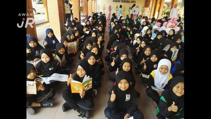 #AWANIJr:  Jom 10 minit isi minda besarkan jiwa