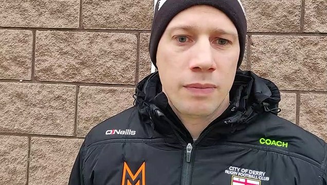 City of Derry Head Coach Richard McCarter gives his verdict on a huge win over Bruff