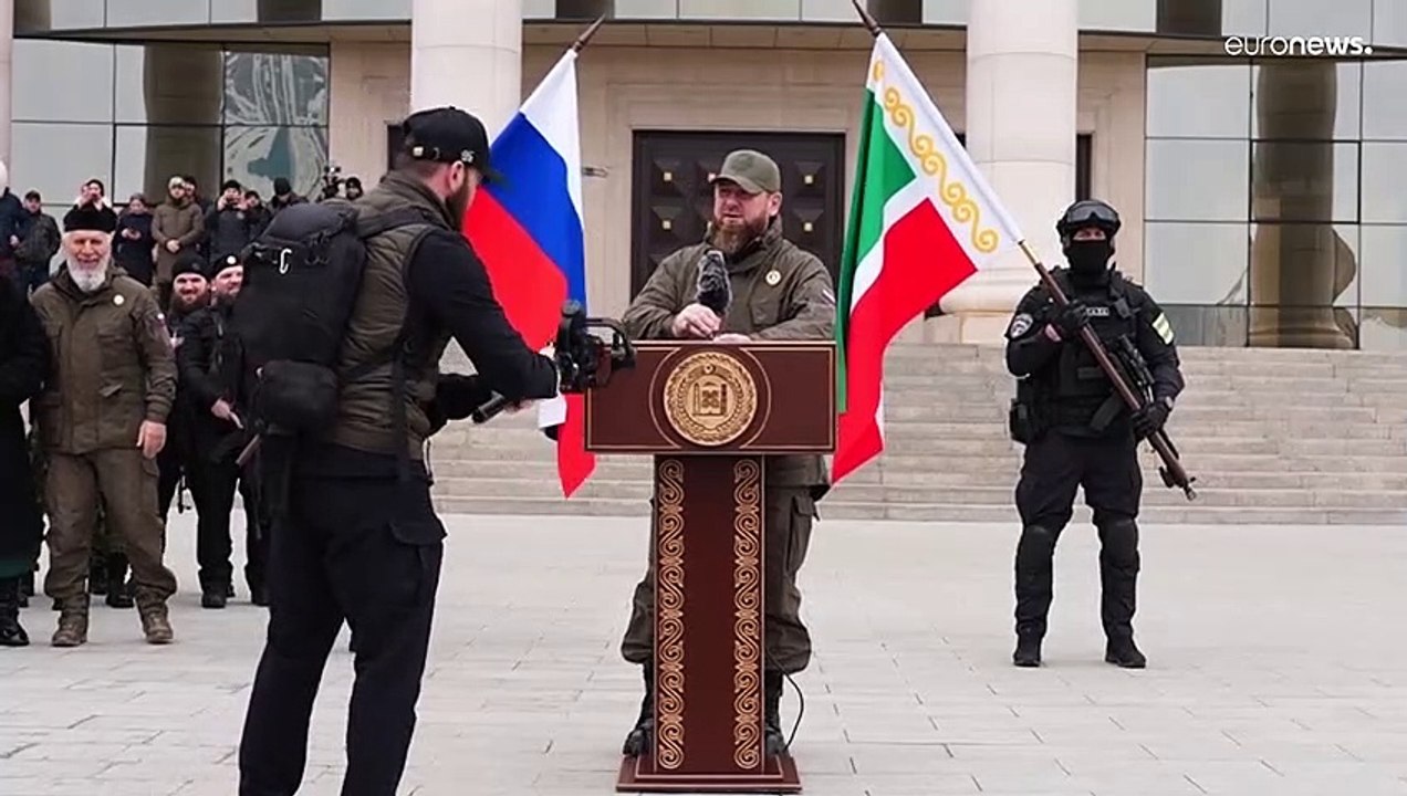 شاهد: قديروف يقول إنه نشر 12 ألف مقاتل شيشاني لدعم الغزو الروسي في أوكرانيا