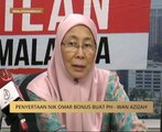 #MalaysiaMemilih: Penyertaan Nik Omar bonus buat PH - Wan Azizah