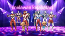 Ayo joget bersama Upin Ipin dan Ultraman - Lagu Ultraman Ribut