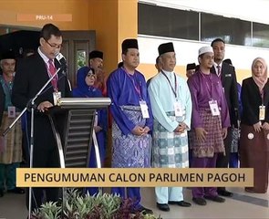 Pengumuman calon Parlimen Pagoh
