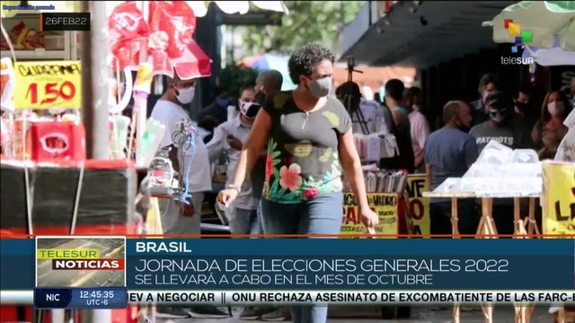 Sondeo ratifica ventaja de Lula ante elecciones presidenciales en Brasil