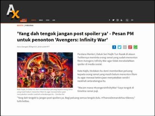 AWANI Xpress: DJ radio tempatan ditahan miliki pistol & pesan PM untuk penonton 'Avengers: Infinity War'
