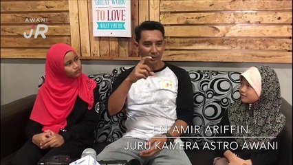 #AWANIJr: Alya & Bella bersama Amir Ariffin