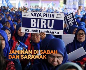 Fokus Hari Ini 8 Malam: Pengumuman calon BN, Jaminan di Sabah dan Sarawak & Lakaran wajah suspek diedar