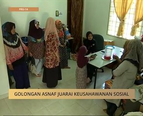 Golongan Asnaf juarai keusahawanan sosial