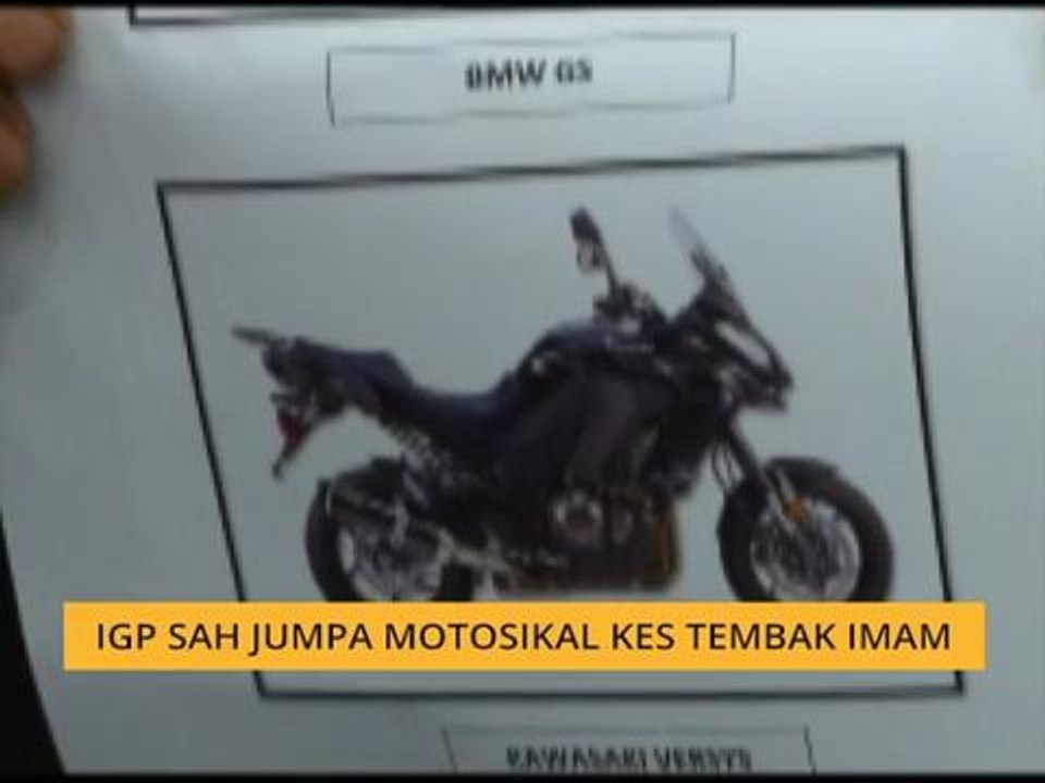 IGP sah jumpa motosikal kes tembak Imam