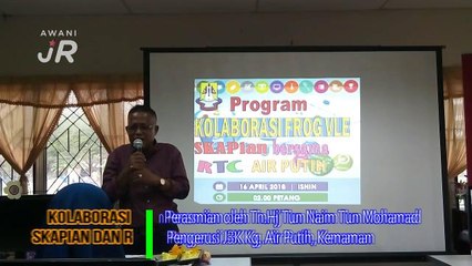 #AWANIJr: Kolaborasi mantap Frog VLE SKAPian bersama RTC Air Putih