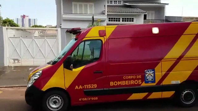 Adolescente fica ferido em acidente na esquina da Rua Manaus com a Rua Guaíra