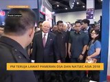 PM teruja lawat pameran DSA dan NATSEC Asia 2018