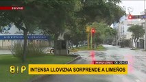 Intensa llovizna sorprende a ciudadanos en diversos distritos de Lima y Callao