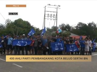 #MalaysiaMemilih: 400 ahli parti pembangkang Kota Belud sertai BN