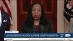 Ketanji Brown Jackson becomes first Black female Supreme Court Nominee