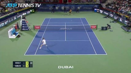 Dubaï - Rublev s'offre le 10e titre de sa carrière