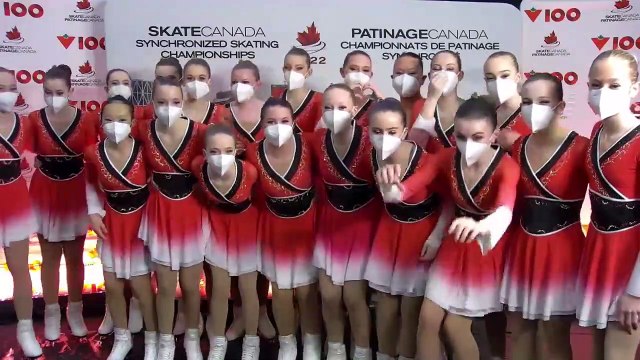 NOVICE FREE 1 - CHAMPIONNATS DE PATINAGE SYNCHRONISÉ 2022 DE PATINAGE CANADA (9)
