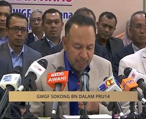 #MalaysiaMemilih: GWGF sokong BN dalam PRU14