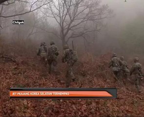 Jet pejuang Korea Selatan terhempas