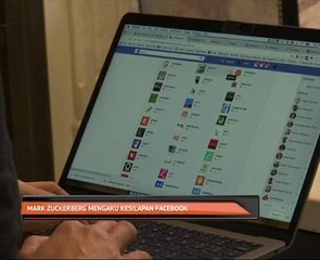 Mark Zuckerberg mengaku kesilapan Facebook