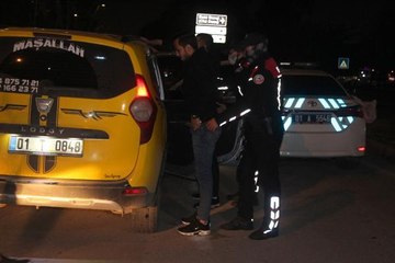 Adana'da 1800 polisle 'Huzur ve Güven' uygulaması